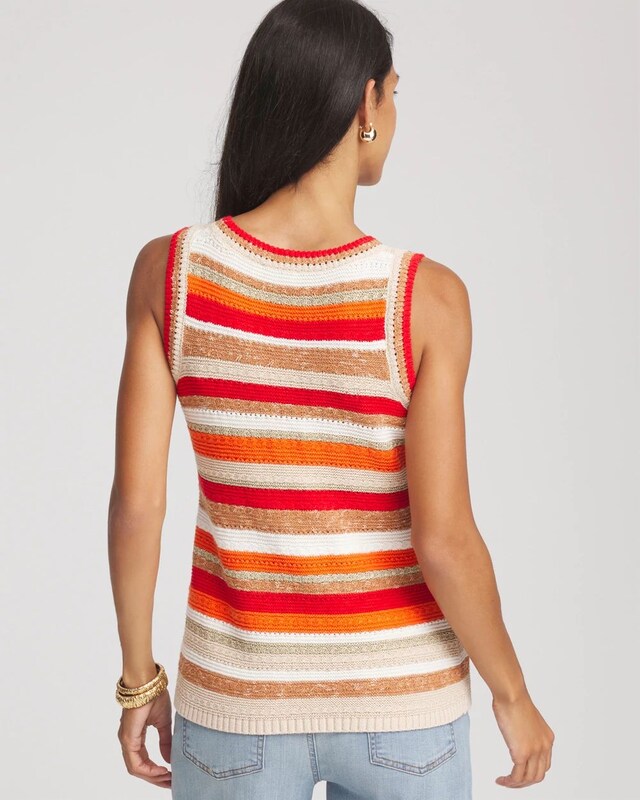 Striped Sweater Tank - image 3